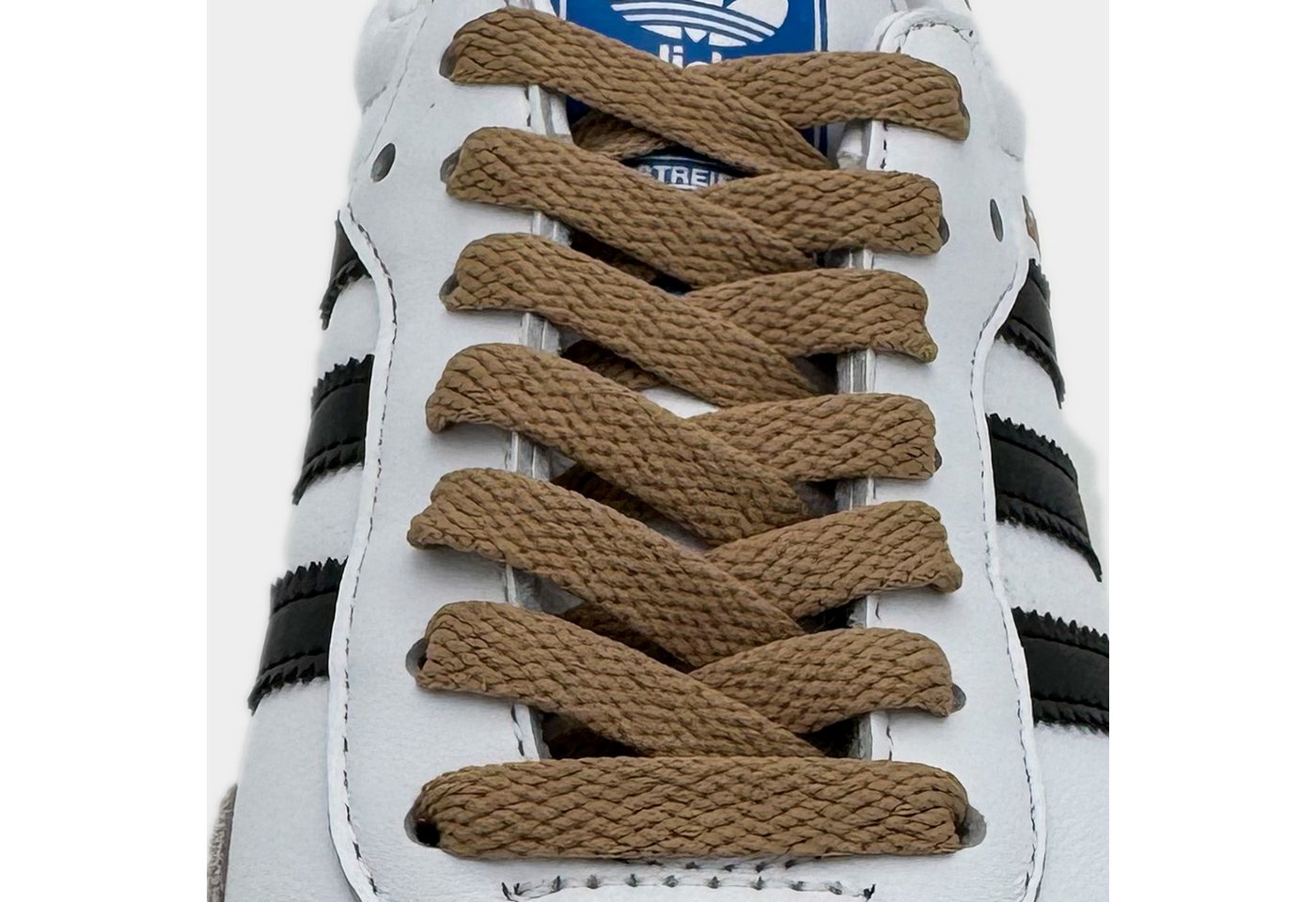 Kicksarchive Schnürsenkel Schnürsenkel flach Premium Flat Laces - Sneaker Flachsenkel 7mm, Sneaker Schnürsenkel 120cm, 140cm, 160cm – Bild 2 von 3