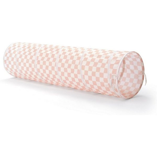 Kids Concept Spieltunnel Spieltunnel Karo apricot
