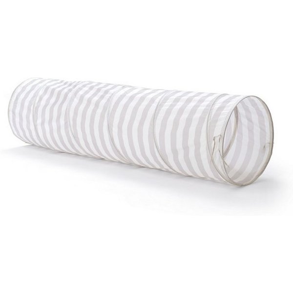 Kids Concept Spieltunnel Spieltunnel Streifen grau