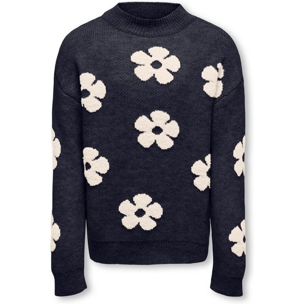 KIDS ONLY Strickpullover KOGNAJA L/S FLOWER PULLOVER KNT