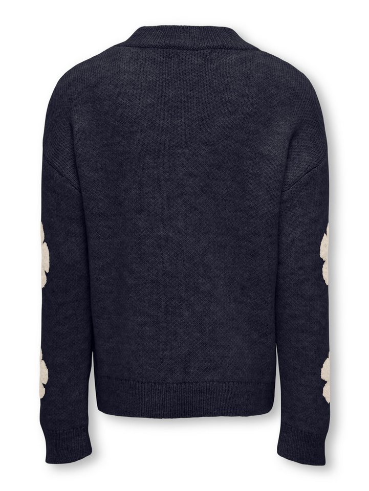 KIDS ONLY Strickpullover KOGNAJA L/S FLOWER PULLOVER KNT – Bild 2 von 3