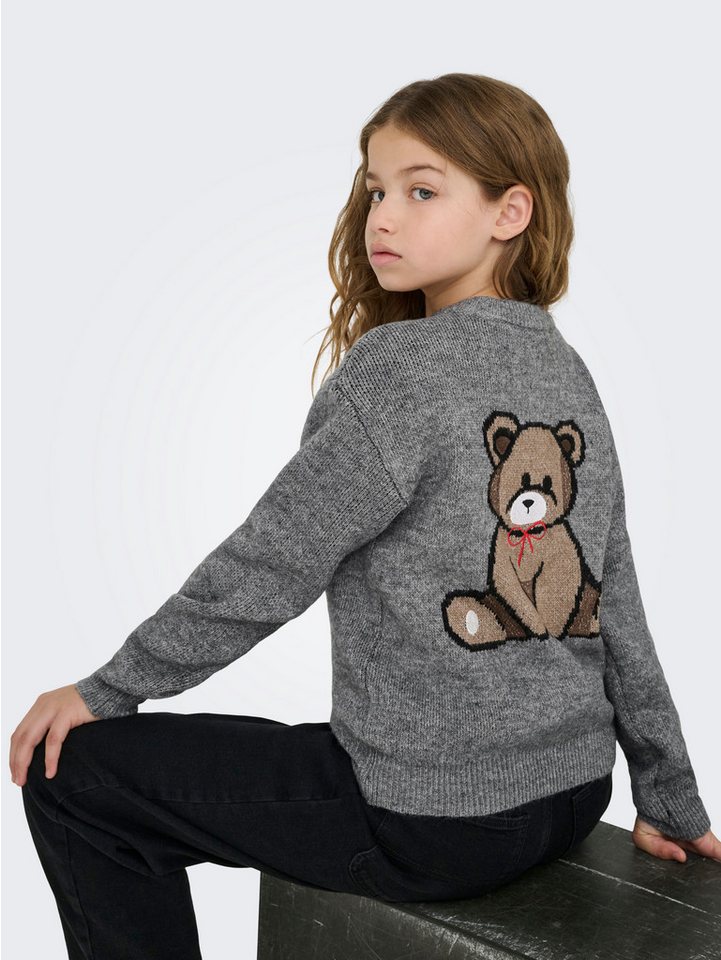 KIDS ONLY Strickpullover KOGTEDDY L/S PULLOVER KNT NOOS Kunstfaser, regular fit – Bild 2 von 5