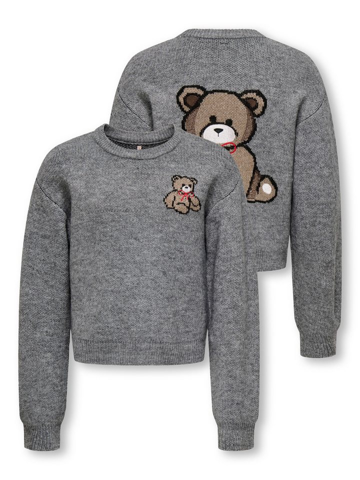 KIDS ONLY Strickpullover KOGTEDDY L/S PULLOVER KNT NOOS Kunstfaser, regular fit – Bild 4 von 5