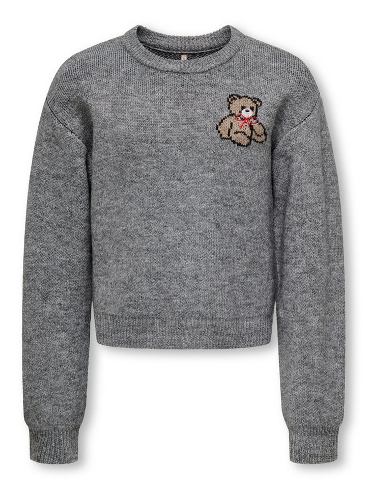 KIDS ONLY Strickpullover KOGTEDDY L/S PULLOVER KNT NOOS Kunstfaser, regular fit – Bild 5 von 5