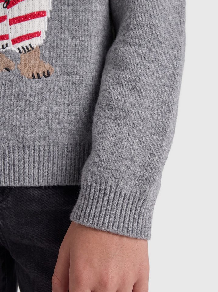 KIDS ONLY Strickpullover KOGTEDDY L/S PULLOVER KNT NOOS Kunstfaser, regular fit – Bild 3 von 5