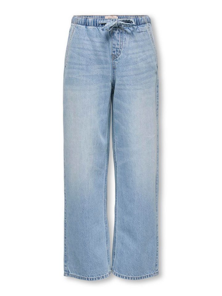 KIDS ONLY Weite Jeans KOGJAY PULL UP STRING DNM PANT PIM – Bild 5 von 5