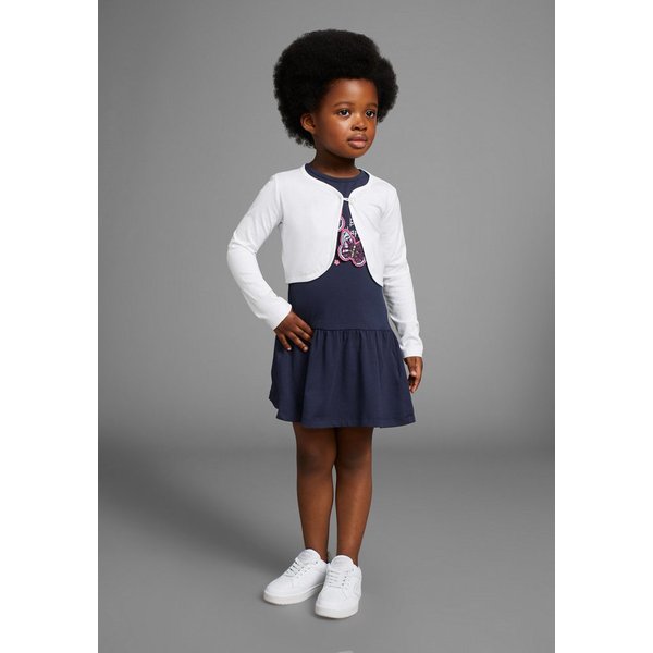 KIDSWORLD Bolero, Kleid & Leggings 2tlg. Set : Kleid mit Bolero-Jacke (Set, 2-tlg., 2) Outfit für kleine Mädchen