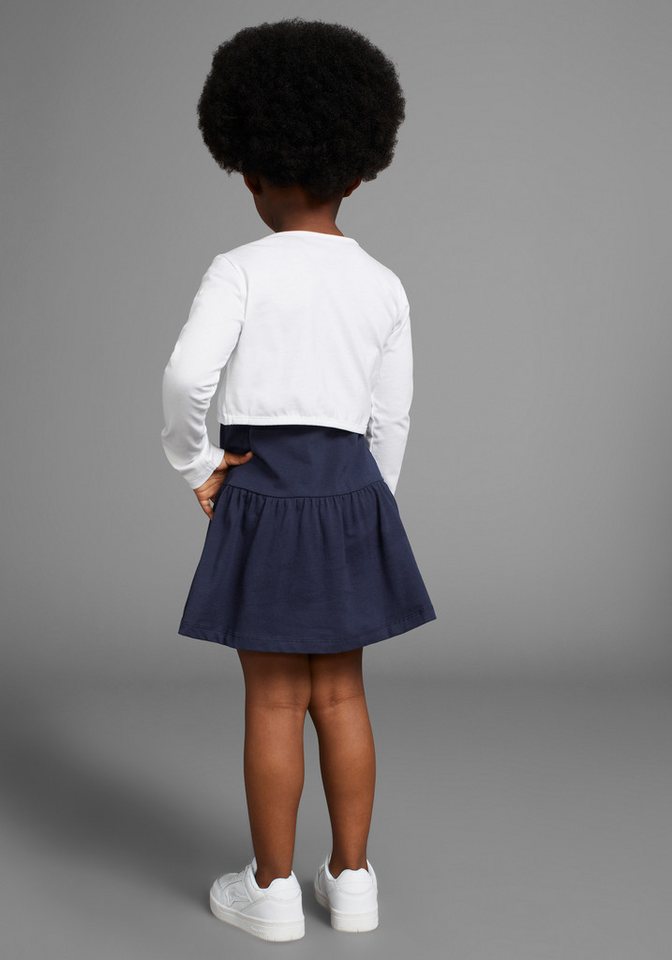 KIDSWORLD Bolero, Kleid & Leggings 2tlg. Set : Kleid mit Bolero-Jacke (Set, 2-tlg., 2) Outfit für kleine Mädchen – Bild 2 von 5