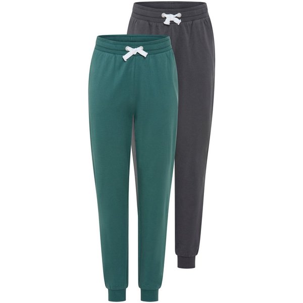 KIDSWORLD Jogginghose 2er Pack Jogginghosen (Packung, 2-tlg., 2) 2 Jogginghosen in einer Packung, lockere Passform