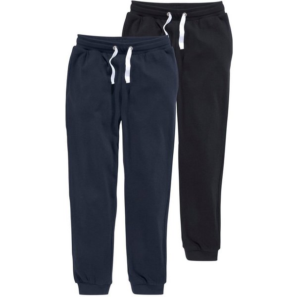 KIDSWORLD Jogginghose 2er Pack Jogginghosen (Packung, 2-tlg., 2) 2 Jogginghosen in einer Packung, lockere Passform