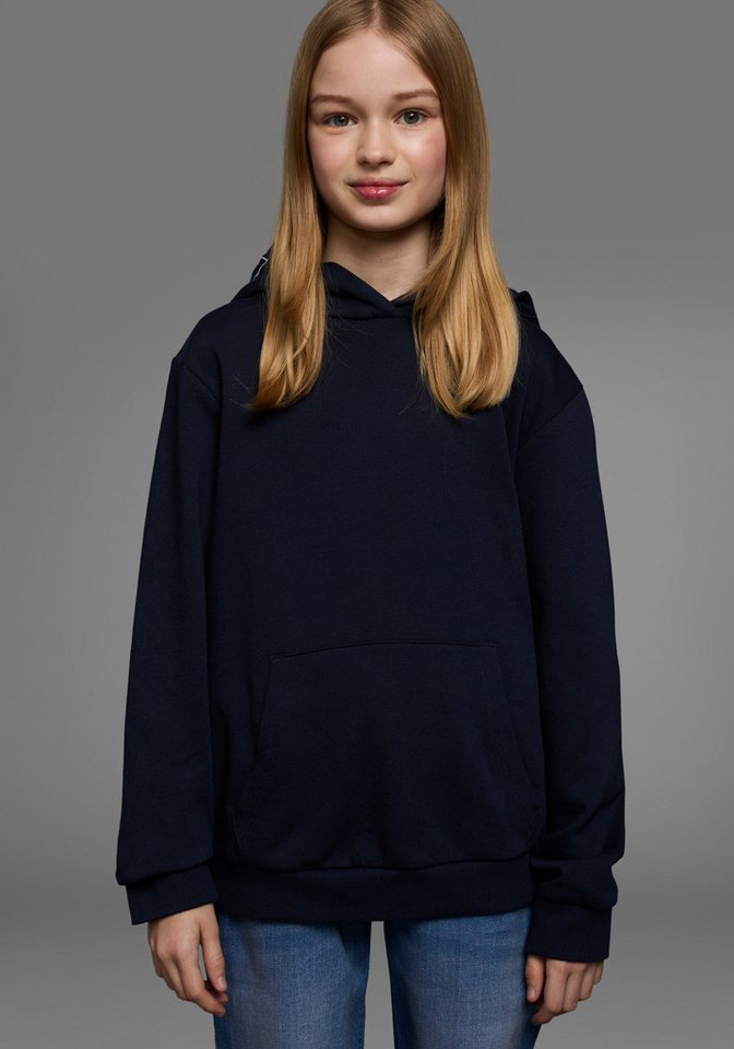 KIDSWORLD Kapuzensweatshirt, Hoodie mit Print auf der Kapuze Hoodie mit großem Print auf der Kapuze – Bild 3 von 5