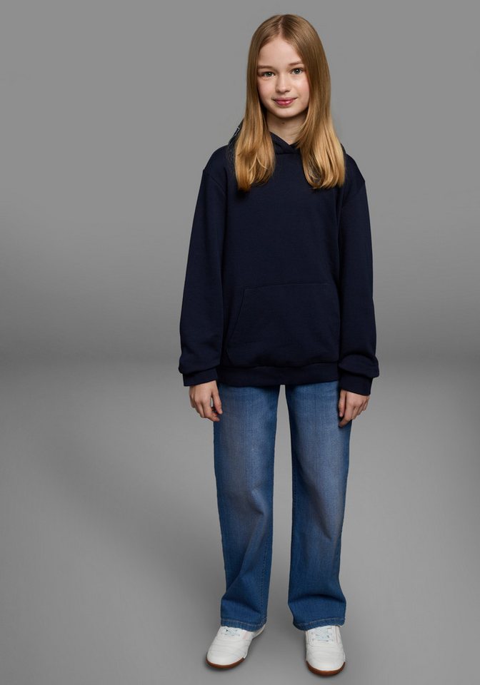 KIDSWORLD Kapuzensweatshirt, Hoodie mit Print auf der Kapuze Hoodie mit großem Print auf der Kapuze – Bild 4 von 5