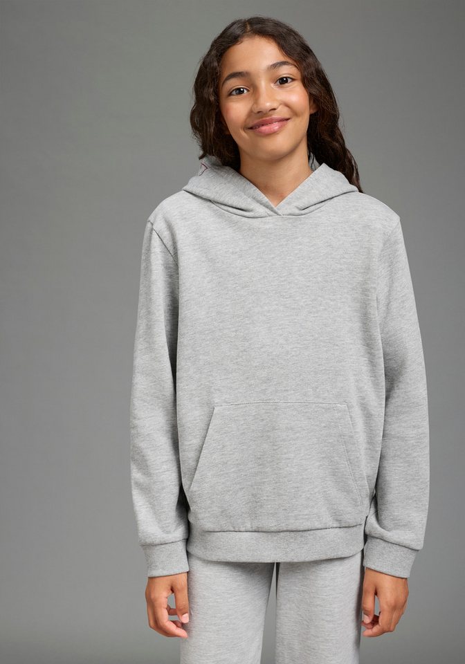 KIDSWORLD Kapuzensweatshirt, Hoodie mit Print auf der Kapuze Hoodie mit großem Print auf der Kapuze – Bild 3 von 5