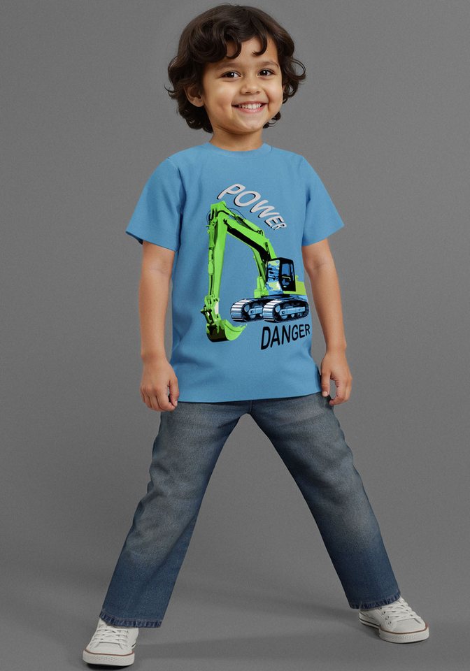 KIDSWORLD Schlupfjeans, Stretch-Jeans für kleine Jungen bequeme Passform, gerade Beinform, mit Gummizug im Bund – Bild 4 von 5