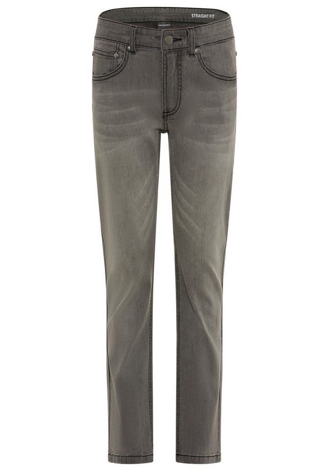 KIDSWORLD Straight-Jeans Gerade Stretchjeans Stretchjeans in authentischer Waschung – Bild 5 von 5