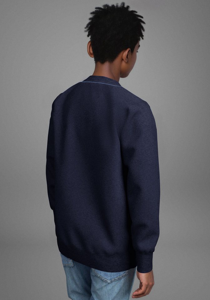 KIDSWORLD Sweatshirt Rundhals Sweatshirt Basic Sweater – Bild 2 von 5