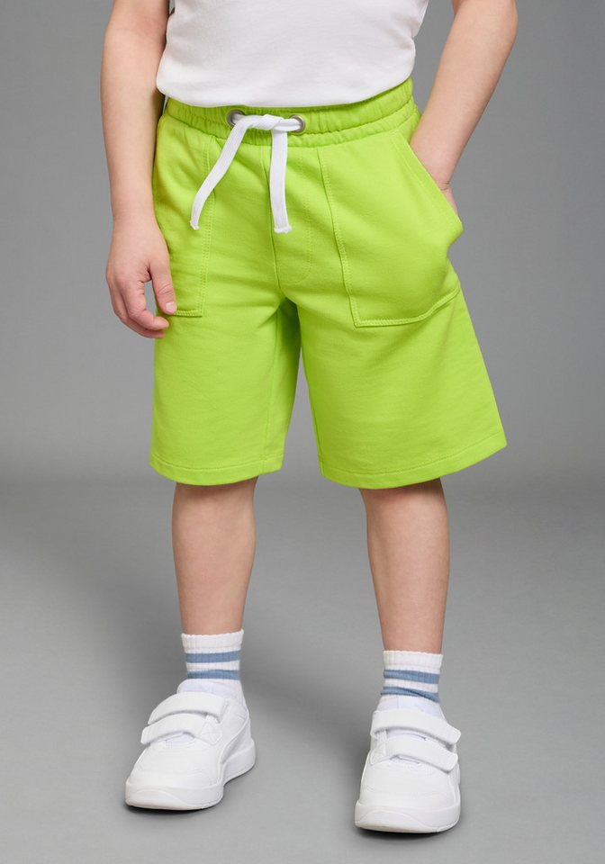 KIDSWORLD Sweatshorts 2er Pack Sweatbermudas (Packung, 2-tlg., 2) für Jungen, gerade Beinform, sportlicher Stil – Bild 3 von 5