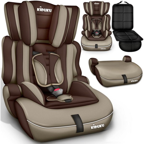 KIDUKU Autokindersitz Kindersitz 9-36 kg (1-12 Jahre), Autositz ECE R 129/03, Kinderautositz Gruppe 1/2/3
