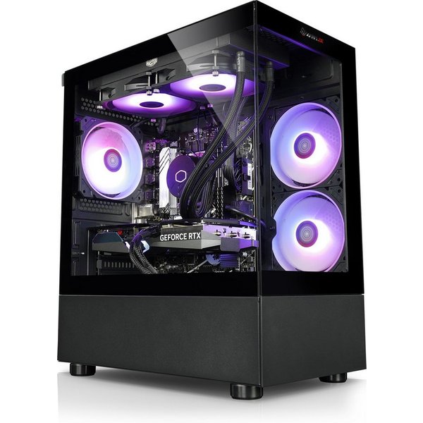 Kiebel InvaderXS 12 Gaming-PC (Intel Core i9 Intel Core i9-12900KF, RTX 5070 Ti, 64 GB RAM, 2000 GB SSD, Wasserkühlung, ARGB-Beleuchtung, WLAN)