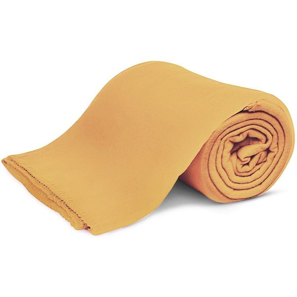 Wohndecke Polar-Fleece mit Antipilling, ca. 420g, 130x160 cm, KiGATEX, Ziersticheinfassung