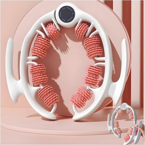 Kikcrrou Massagegerät Cellulite Massagegerät Massageroller manuell abnehmbar, Manuelles Massagegerät mit Rollen für Ganzkörperanwendung, 1-teiliges manuelles Ma