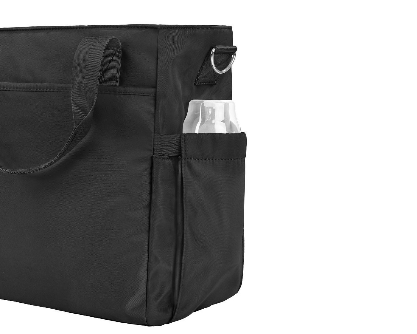 Kikkaboo Wickeltasche Brielle (1-tlg), wasserfest, Kinderwagenclips, Wickelunterlage, Reißverschluss – Bild 5 von 5