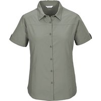 KILLTEC Damen Bluse KOS 1 WMN WVN SHRT, Größe 54 in Grün