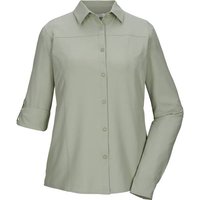 KILLTEC Damen Bluse KOS 61 WMN WVN SHRT, Größe 46 in Grau