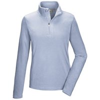 KILLTEC Damen Fleeceshirt KSW 99 WMN FLC SHRT, Größe 46 in Blau