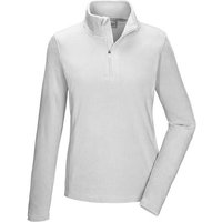KILLTEC Damen Fleeceshirt KSW 99 WMN FLC SHRT, Größe 44 in Weiß