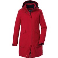 KILLTEC killtec Damen Mantel Funktionsparka, Größe 46 in Rot