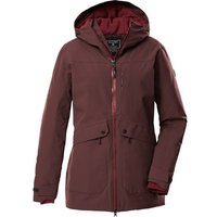 KILLTEC Damen Mantel KOW 16 WMN PRK, Größe 48 in Rot