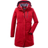 KILLTEC Damen Mantel KOW 165 WMN PRK, Größe 36 in Rot