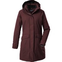KILLTEC Damen Mantel KOW 18 WMN PRK, Größe 36 in Rot