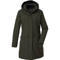 KILLTEC Damen Mantel KOW 18 WMN PRK, Größe 42 in Grün