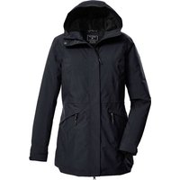 KILLTEC Damen Mantel KOW 19 WMN PRK, Größe 36 in Schwarz