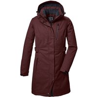 KILLTEC Damen Mantel KOW 303 WMN PRK, Größe 44 in Rot