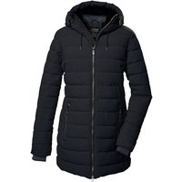 KILLTEC Damen Mantel KOW 55 WMN QLTD PRK, Größe 46 in Schwarz