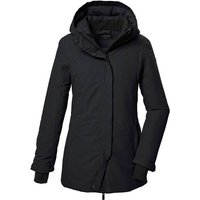 KILLTEC Damen Mantel KOW 93 WMN PKR, Größe 48 in Schwarz