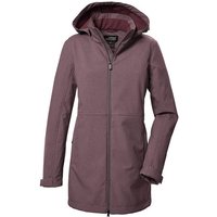 KILLTEC Damen Mantel KOW 95 WMN SFTSHLL PRK, Größe 48 in Rot