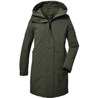 KILLTEC Damen Parka GW 73 WMN PRK, Größe 34 in Grün
