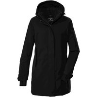KILLTEC Damen Parka KOW 20 WMN PRK, Größe 44 in Schwarz