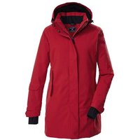 KILLTEC Damen Parka KOW 20 WMN PRK, Größe 40 in Rot