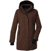 KILLTEC Damen Parka KOW 20 WMN PRK, Größe 48 in Braun