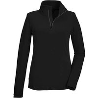 KILLTEC Damen Shirt KSW 101 WMN FLC SHRT, Größe 46 in Schwarz