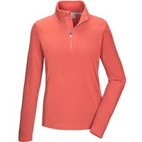 KILLTEC Damen Shirt KSW 62 WMN FLC SHRT, Größe 38 in Orange