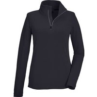 KILLTEC Damen Shirt KSW 62 WMN FLC SHRT, Größe 42 in Schwarz