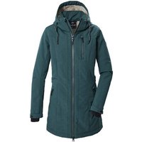 KILLTEC Damen Softshellparka GW 61 WMN SFTSHLL PRK, Größe 42 in Blau