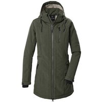 KILLTEC Damen Softshellparka GW 61 WMN SFTSHLL PRK, Größe 40 in Grün