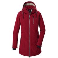 KILLTEC Damen Softshellparka GW 61 WMN SFTSHLL PRK, Größe 44 in Rot